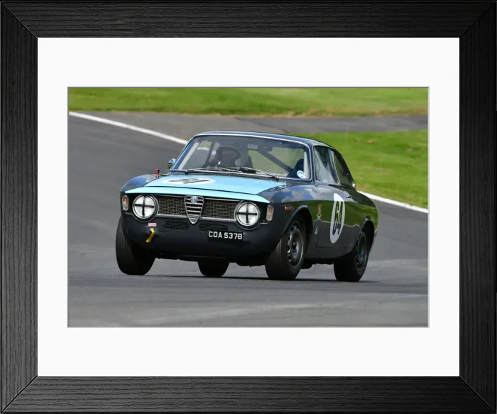 Framed Print : CJ9 4628 Max Haycocks, Alfa Romeo Giullia Sprint GT Framed Print : CJ9 4628 Max Haycocks, Alfa Romeo Giullia Sprint GT