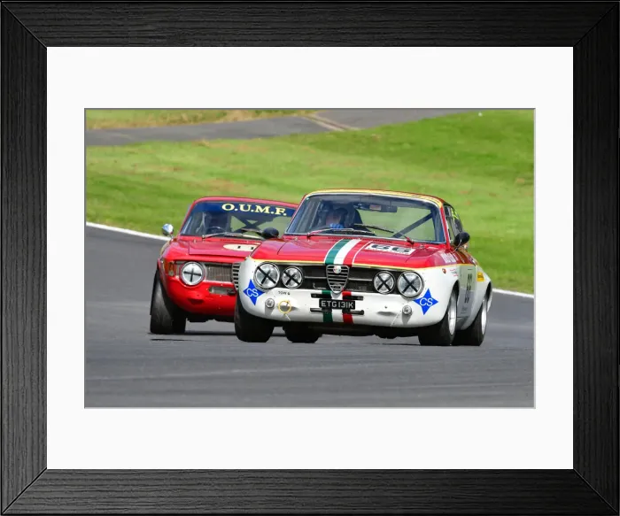 Framed Print : CJ9 4667 John Symes, Alfa Romeo GTAm Replica Framed Print : CJ9 4667 John Symes, Alfa Romeo GTAm Replica