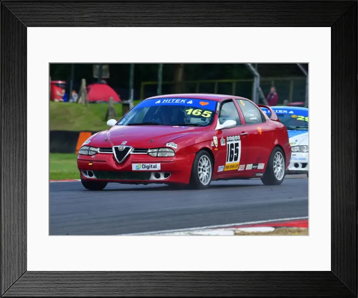 Framed Print : CJ9 4979 Andy Winterton, Alfa Romeo 156 Framed Print : CJ9 4979 Andy Winterton, Alfa Romeo 156