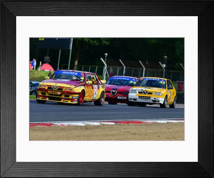 Framed Print : CJ9 4939 Keith Waite, Alfa Romeo 75, Simon Hampton, Alfa Romeo 33, James Ford Framed Print : CJ9 4939 Keith Waite, Alfa Romeo 75, Simon Hampton, Alfa Romeo 33, James Ford