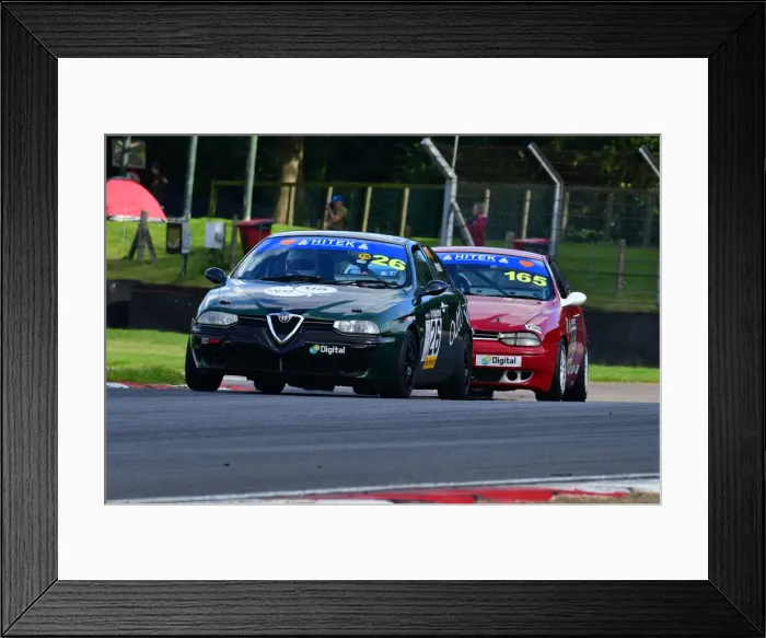 Framed Print : CJ9 4916 Steve O Brien, Alfa Romeo 156 Framed Print : CJ9 4916 Steve O Brien, Alfa Romeo 156