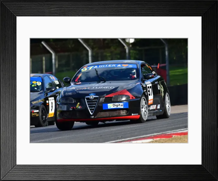 Framed Print : CJ9 4914 Gabriele Iaccarino, Alfa Romeo GT