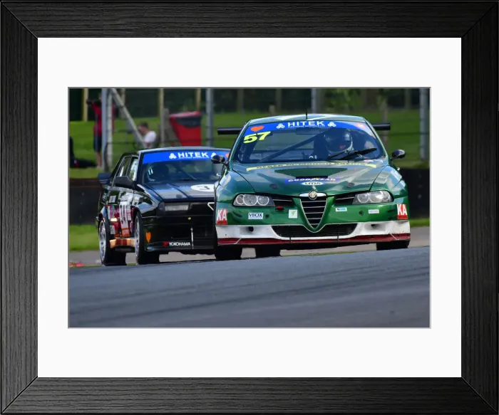 Framed Print : CJ9 4849 Barry McMahon, Alfa Romeo 156 Framed Print : CJ9 4849 Barry McMahon, Alfa Romeo 156