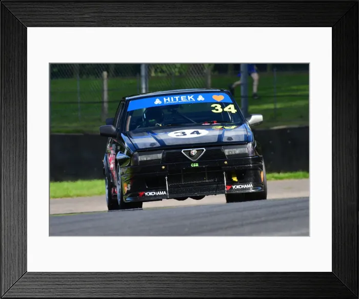 Framed Print : CJ9 4839 George Osborne, Alfa Romeo 75 Framed Print : CJ9 4839 George Osborne, Alfa Romeo 75