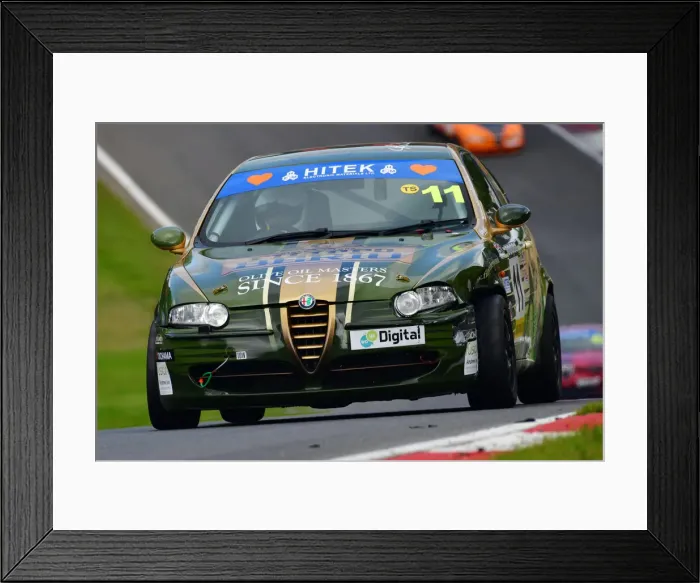 Framed Print : CJ9 4302 Andrew Fulcher, Alfa Romeo 147 Framed Print : CJ9 4302 Andrew Fulcher, Alfa Romeo 147