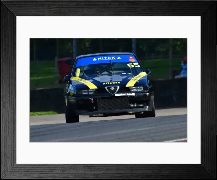 Framed Print : CJ9 4841 Scott Richard Austin, Alfa Romeo 155 Framed Print : CJ9 4841 Scott Richard Austin, Alfa Romeo 155