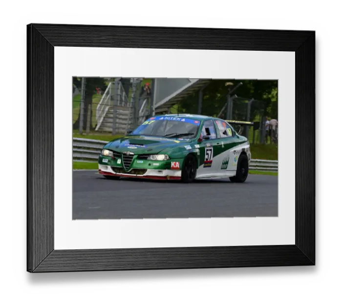 Framed Print : CJ9 4291 Barry McMahon, Alfa Romeo 156 Framed Print : CJ9 4291 Barry McMahon, Alfa Romeo 156