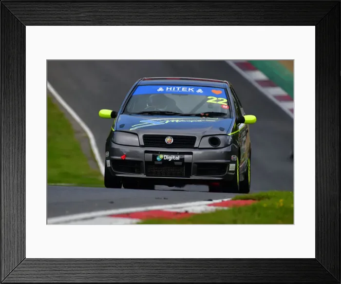 Framed Print : CJ9 4293 Chris McFie, FIAT Punto Abarth Framed Print : CJ9 4293 Chris McFie, FIAT Punto Abarth