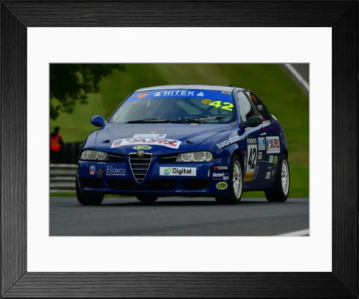Framed Print : CJ9 4280 Adam Hiet, Alfa Romeo 156 Framed Print : CJ9 4280 Adam Hiet, Alfa Romeo 156
