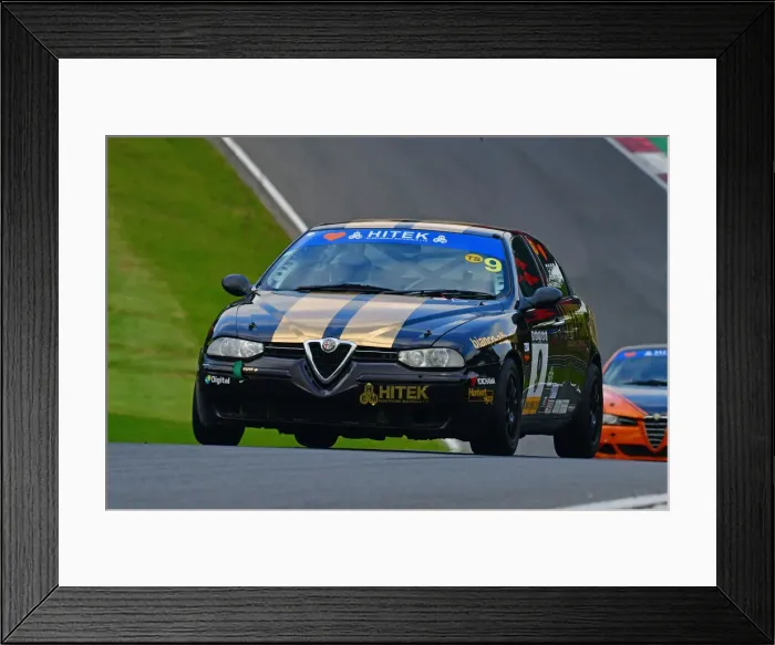 Framed Print : CJ9 4222 Richard Ford, Alfa Romeo 156