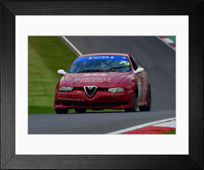 Framed Print : CJ9 4214 Dave Messenger, Alfa Romeo 156 GTA Framed Print : CJ9 4214 Dave Messenger, Alfa Romeo 156 GTA