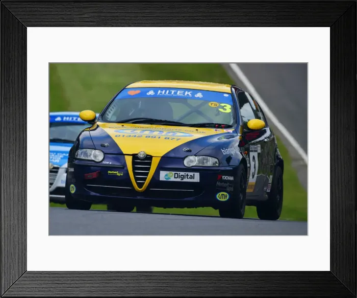 Framed Print : CJ9 4155 Emma Karwacki, Alfa Romeo 147