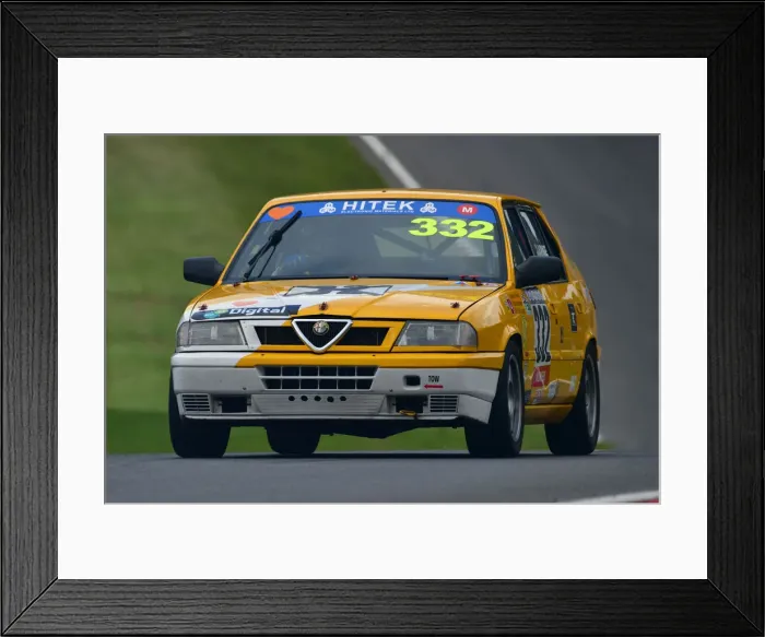 Framed Print : CJ9 4149 Doug Clarke, Alfa Romeo 3