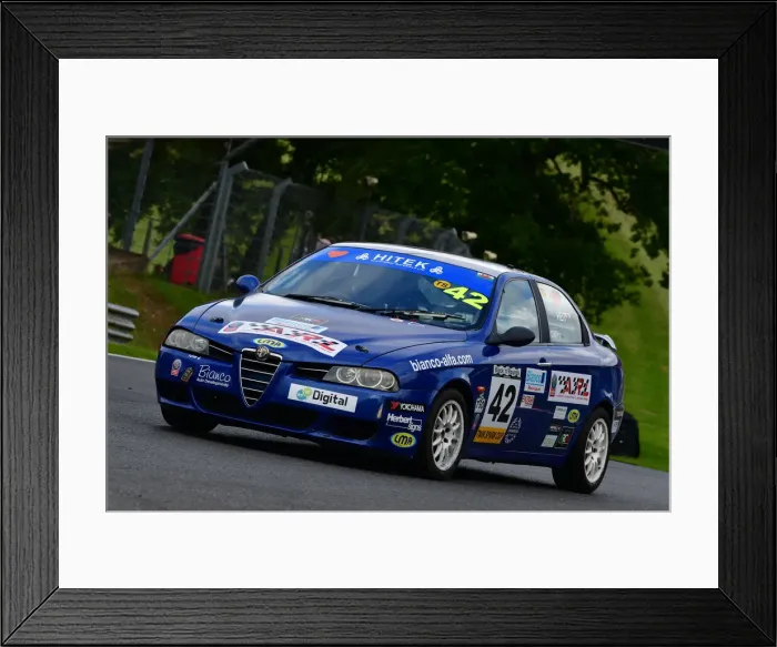 Framed Print : CJ9 4142 Adam Hiet, Alfa Romeo 156 Framed Print : CJ9 4142 Adam Hiet, Alfa Romeo 156