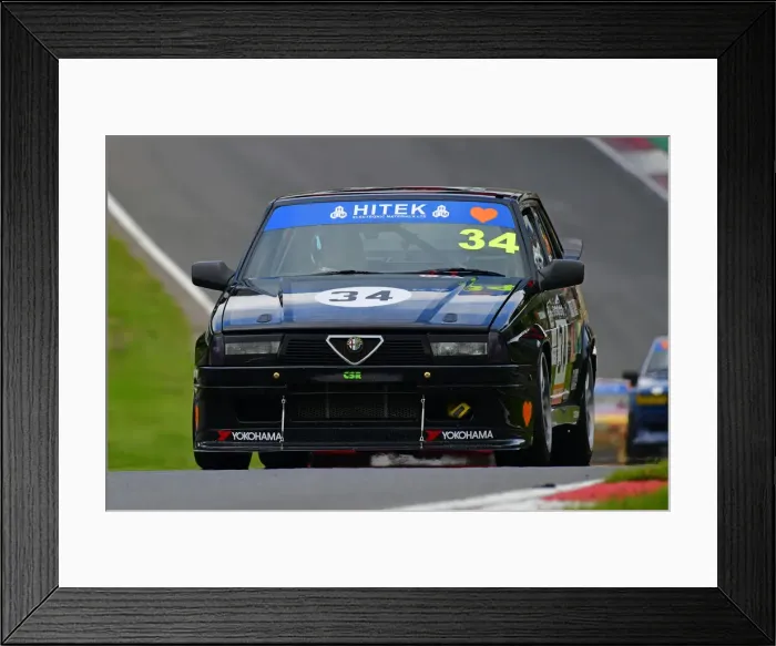 Framed Print : CJ9 4145 George Osborne, Alfa Romeo 75