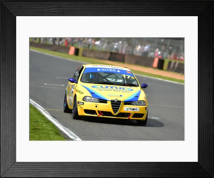 Framed Print : CM31 7452 Tom Herbert, Alfa Romeo 156 Framed Print : CM31 7452 Tom Herbert, Alfa Romeo 156