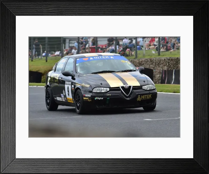 Framed Print : CM31 7304 Richard Ford, Alfa Romeo 156 Framed Print : CM31 7304 Richard Ford, Alfa Romeo 156