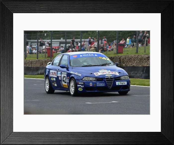Framed Print : CM31 7305 Adam Hiet, Alfa Romeo 156 Framed Print : CM31 7305 Adam Hiet, Alfa Romeo 156
