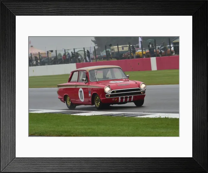 Framed Print : CM31 6424 Henry Mann, Desmond Smail, Ford Lotus Cortina Framed Print : CM31 6424 Henry Mann, Desmond Smail, Ford Lotus Cortina