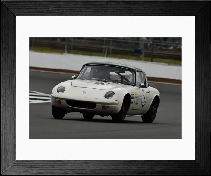 Framed Print : CJ9 3743 Roderick Jack, Patrick Jack, Lotus Elan