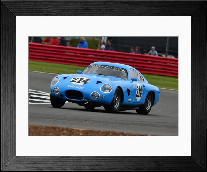 Framed Print : CJ9 3661 John Goldsmith, Anthony Wilds, Aston Martin DP214 Framed Print : CJ9 3661 John Goldsmith, Anthony Wilds, Aston Martin DP214