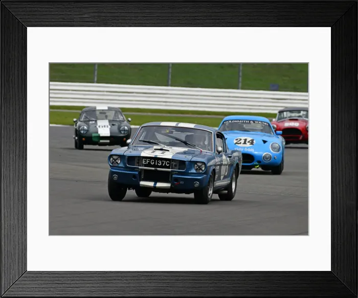 Framed Print : CJ9 3631 Larry Tucker, Ford Shelby Mustang GT350