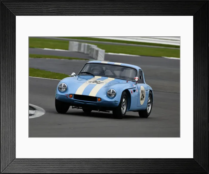 Framed Print : CJ9 3625 James Thorpe, Phil Quaife, TVR Grantura Framed Print : CJ9 3625 James Thorpe, Phil Quaife, TVR Grantura