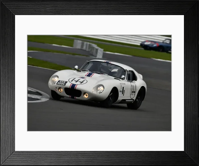 Framed Print : CJ9 3623 George Pochciol, James Hanson, Shelby Daytona Cobra