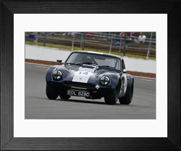 Framed Print : CJ9 3747 John Spiers, Tiff Needell, TVR Griffith 200