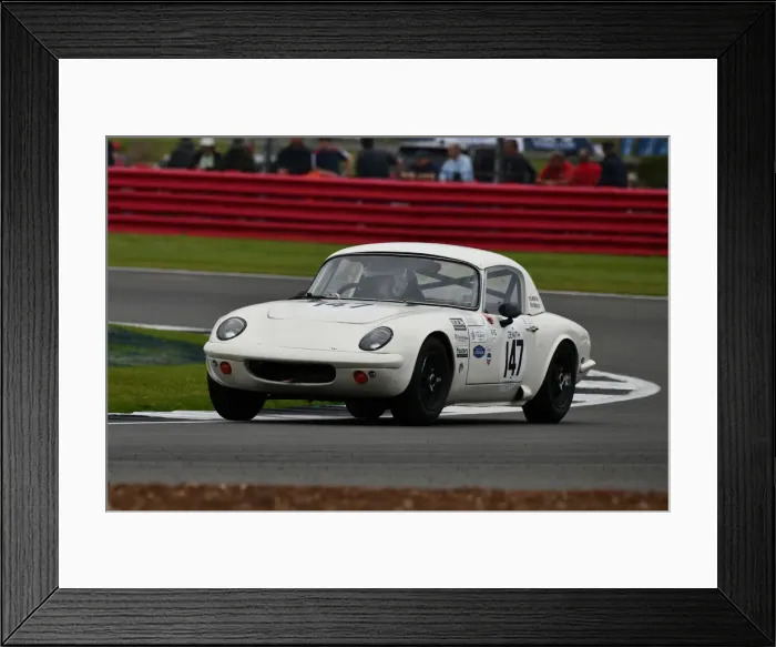 Framed Print : CJ9 3654 Nick Pink, Chris Fox, Lotus Elan Framed Print : CJ9 3654 Nick Pink, Chris Fox, Lotus Elan