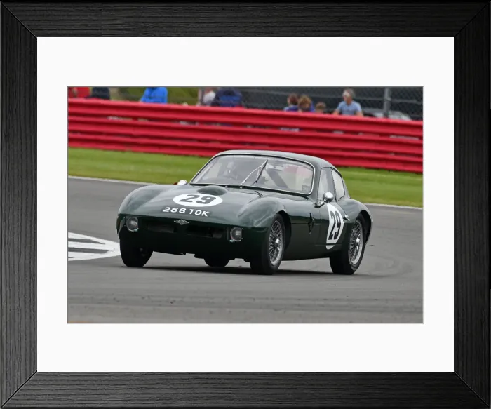 Framed Print : CJ9 3651 Keith Ahlers, James Billy Bellinger, Morgan Plus 4 SLR Framed Print : CJ9 3651 Keith Ahlers, James Billy Bellinger, Morgan Plus 4 SLR