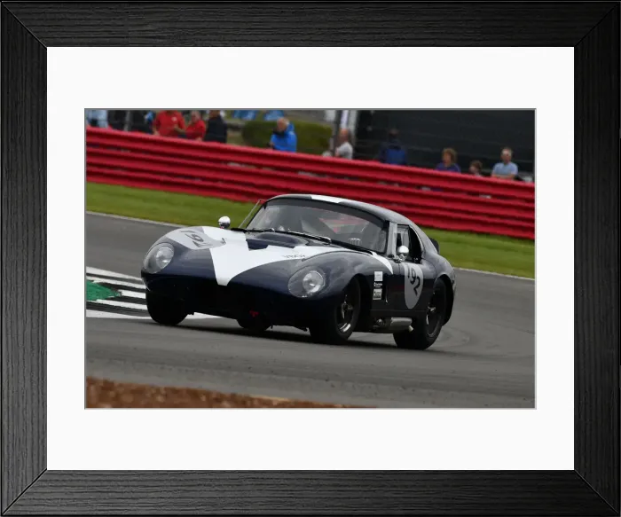 Framed Print : CJ9 3715 Julian Thomas, Callum Lockie, Shelby Daytona Cobra