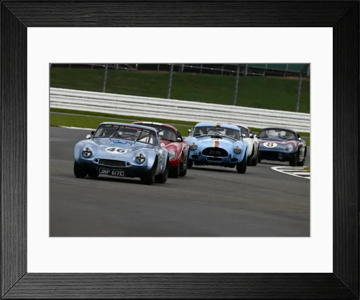 Framed Print : CJ9 3517 Mike Whitaker, TVR Griffith