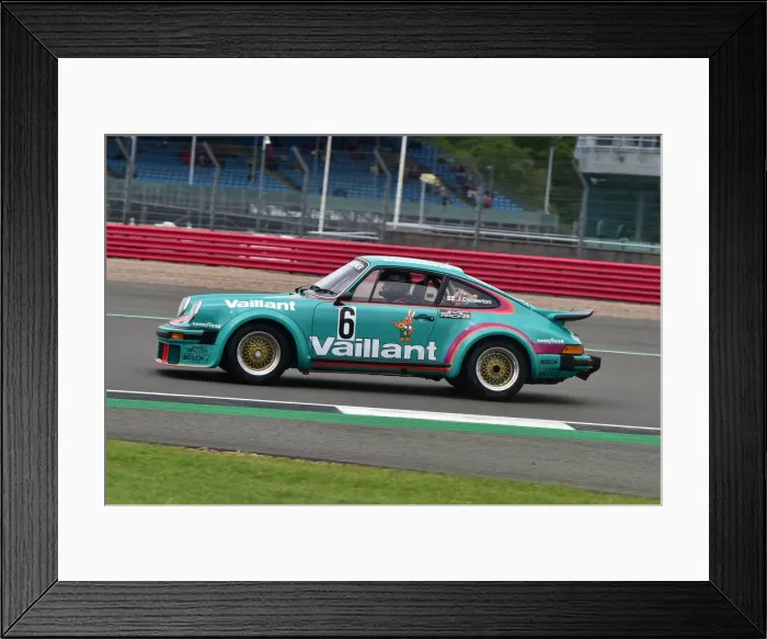 Framed Print : CM31 5480 John Cockerton, Porsche 934 Framed Print : CM31 5480 John Cockerton, Porsche 934