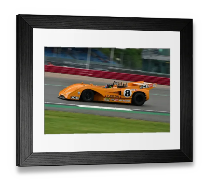 Framed Print : CM31 5615 Dean Forward, McLaren M8F Framed Print : CM31 5615 Dean Forward, McLaren M8F