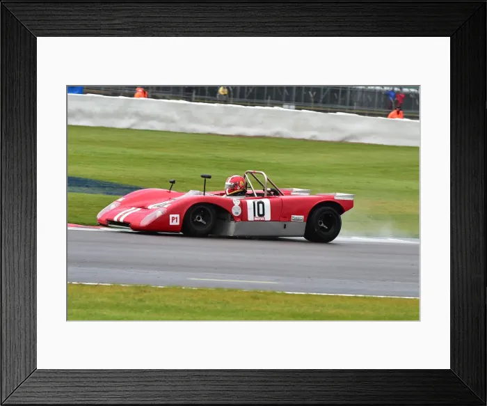 Framed Print : CM31 5744 Nick Pink, Lola T210 Framed Print : CM31 5744 Nick Pink, Lola T210