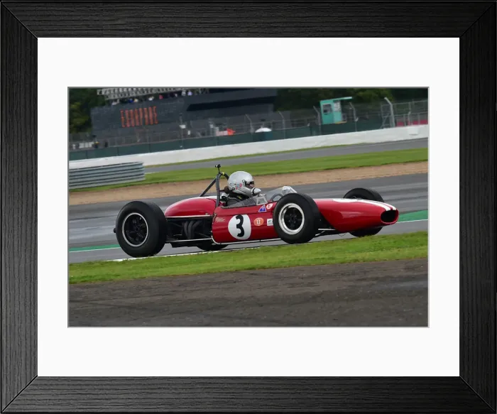 Framed Print : CM31 6725 Barry Cannell, Brabham BT11A