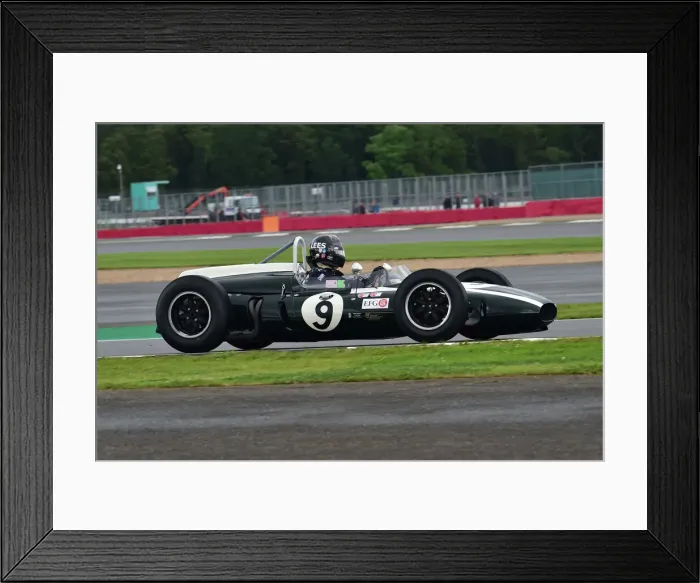 Framed Print : CM31 6745 Tony Lees, Cooper T51 Framed Print : CM31 6745 Tony Lees, Cooper T51