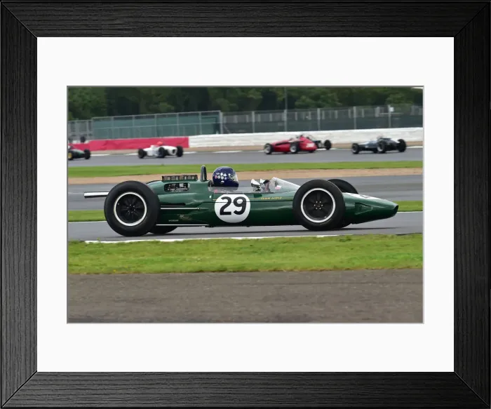 Framed Print : CM31 6770 Nick Fennell, Lotus 25 R5 Framed Print : CM31 6770 Nick Fennell, Lotus 25 R5