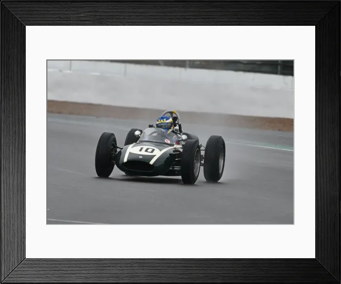 Framed Print : CJ9 2283 Will Nuthall, Cooper T53 Framed Print : CJ9 2283 Will Nuthall, Cooper T53