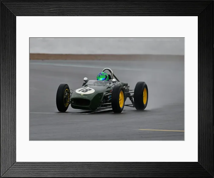 Framed Print : CJ9 2282 Sam Wilson, Lotus 18 372 Framed Print : CJ9 2282 Sam Wilson, Lotus 18 372
