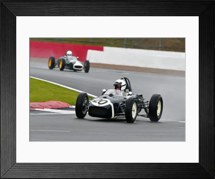 Framed Print : CJ9 2278 Teifion Salisbury, Lotus 18 912 Framed Print : CJ9 2278 Teifion Salisbury, Lotus 18 912