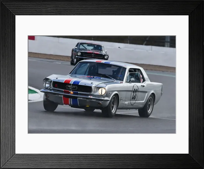 Framed Print : CJ9 2499 John Dunham, Mark Owen, Ford Mustang Framed Print : CJ9 2499 John Dunham, Mark Owen, Ford Mustang