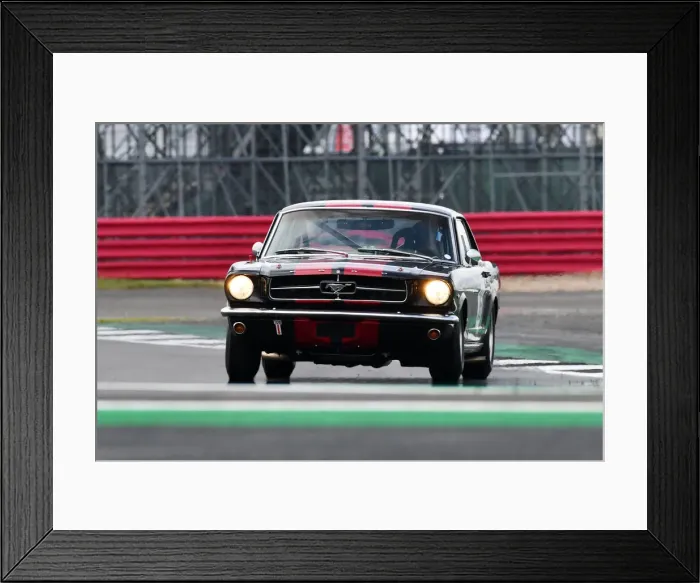 Framed Print : CJ9 2535 Toby Barlow, Jonathan Evans, Ford Mustang