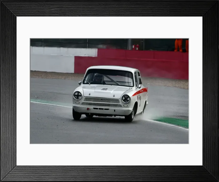 Framed Print : CJ9 2497 Neil Brown, Ford Lotus Cortina Framed Print : CJ9 2497 Neil Brown, Ford Lotus Cortina