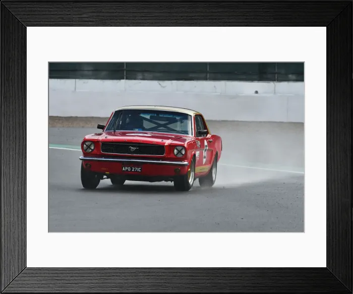 Framed Print : CJ9 2498 Mark Burton, Graham Pattle, Ford Mustang Framed Print : CJ9 2498 Mark Burton, Graham Pattle, Ford Mustang