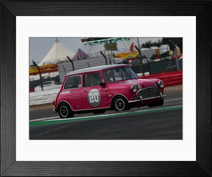 Framed Print : CJ9 2595 Endaf Owens, Austin Mini Cooper S Framed Print : CJ9 2595 Endaf Owens, Austin Mini Cooper S