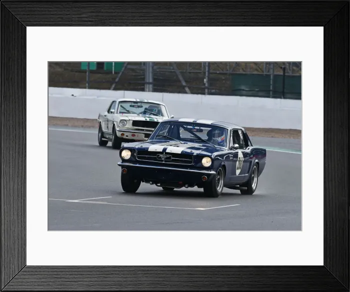 Framed Print : CJ9 2518 James Thorpe, Phil Quaife, Ford Mustang Framed Print : CJ9 2518 James Thorpe, Phil Quaife, Ford Mustang