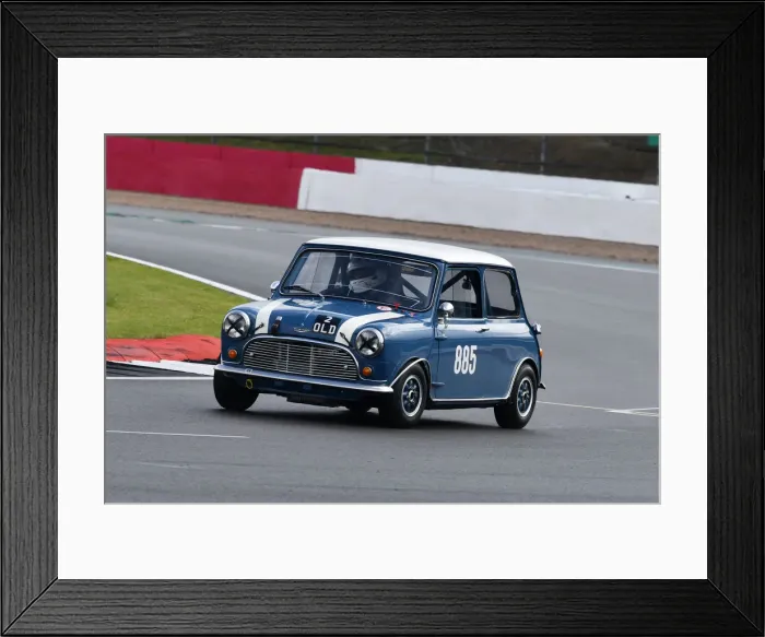 Framed Print : CJ9 2524 Marcus Holland, Dominic Holland, Austin Mini Cooper S Framed Print : CJ9 2524 Marcus Holland, Dominic Holland, Austin Mini Cooper S