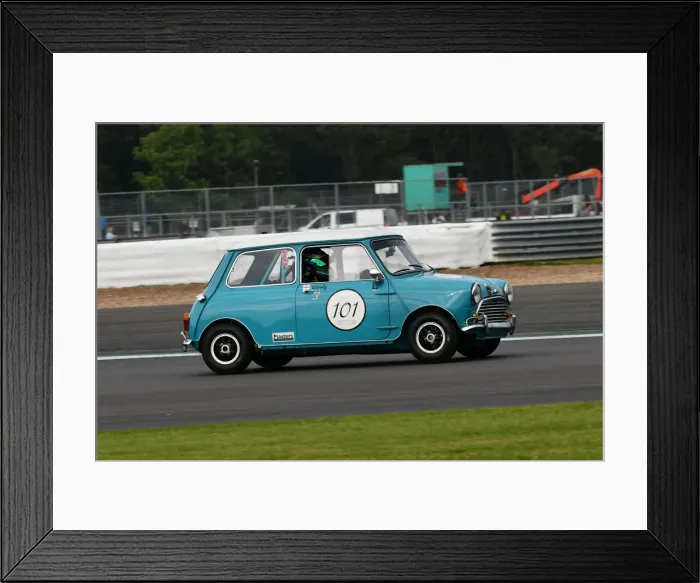 Framed Print : CJ9 2633 Stephen Woodrow, Morris Mini Cooper S Framed Print : CJ9 2633 Stephen Woodrow, Morris Mini Cooper S